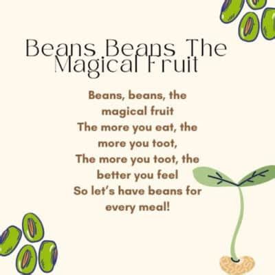 beans beans the magical fruit song lyrics